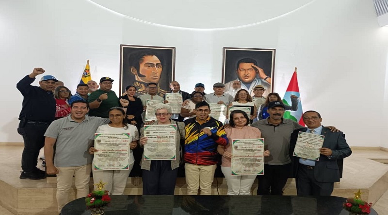 Caracas entrega premios Arístides Bastidas y Gustavo Machado 2024